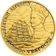 10 Dollars - Elizabeth II Amerigo Vespucci, Niue, 2022 reverse image