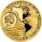 10 Dollars - Elizabeth II Christopher Columbus obverse image