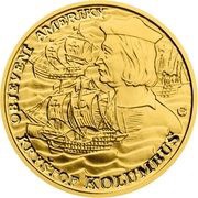 10 Dollars - Elizabeth II Christopher Columbus, Niue, 2022 reverse image