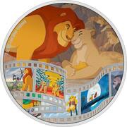 10 Dollars - Elizabeth II The Lion King, Niue, 2022 reverse image