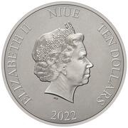 10 Dollars - Elizabeth II Hogwarts: The Great Hall obverse image