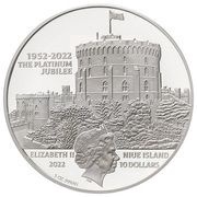 10 Dollars - Elizabeth II Platinum Jubilee obverse image