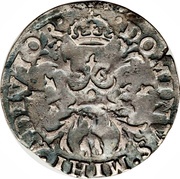 ⅒ Philipsdaalder - Philip II, Belgium, 1562-1591 reverse image