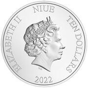 10 Dollars - Elizabeth II Death Star obverse image