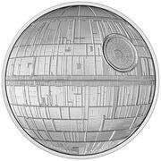 10 Dollars - Elizabeth II Death Star, Niue, 2022 reverse image