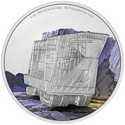 10 Dollars - Elizabeth II Sandcrawler, Niue, 2022 reverse image