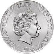 10 Dollars - Elizabeth II Tree of Life obverse image