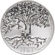10 Dollars - Elizabeth II Tree of Life, Niue, 2022 reverse image