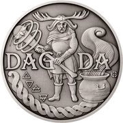 10 Dollars - Elizabeth II Dagda, Niue, 2022 reverse image