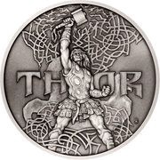 10 Dollars - Elizabeth II Thor, Niue, 2022 reverse image