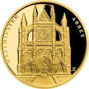 10 Dollars - Elizabeth II Westminster Abbey, Niue, 2022 reverse image