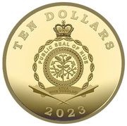 10 Dollars - Charles III Baltic amber obverse image