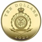 10 Dollars - Charles III Imants Ziedonis obverse image