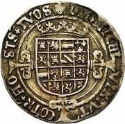1 Silver Real - Charles V reverse image