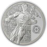 10 Dollars - Charles III Green Lantern, Niue, 2023 reverse image