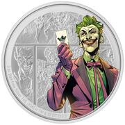 10 Dollars - Charles III The Joker, Niue, 2023 reverse image