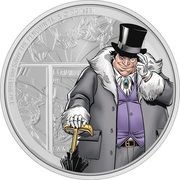10 Dollars - Charles III The Penguin, Niue, 2023 reverse image