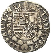 1 Silver Real - Albert and Isabella obverse image
