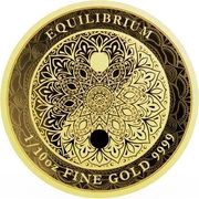 10 Dollars - Charles III Equilibrium, Niue, 2023 reverse image