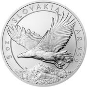 10 Dollars - Charles III Golden Eagle, Niue, 2023 reverse image