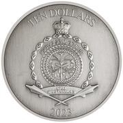 10 Dollars - Charles III The Chamber of Secrets obverse image