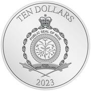 10 Dollars - Charles III Spider-Man obverse image