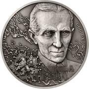 10 Dollars - Charles III Nikola Tesla, Niue, 2023 reverse image