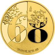 10 Dollars - Charles III Emigration of 1968, Niue, 2023 reverse image
