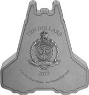 10 Dollars - Charles III Bo-Katan's Gauntlet Starfighter obverse image