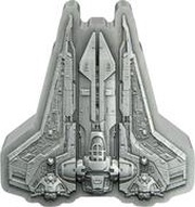 10 Dollars - Charles III Bo-Katan's Gauntlet Starfighter, Niue, 2023 reverse image