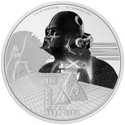 10 Dollars - Charles III Darth Vader, Niue, 2023 reverse image