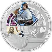 10 Dollars - Charles III Luke Skywalker, Niue, 2023 reverse image