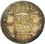 1 Schelling - Phillip V, Belgium, 1704-1705 reverse image