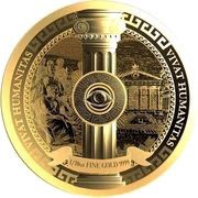 10 Dollars - Charles III Vivat Humanitas, Niue, 2023 reverse image