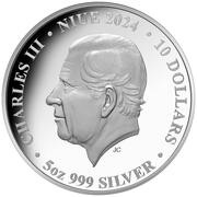 10 Dollars - Charles III Creatures of the Abyss obverse image