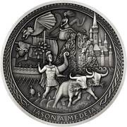 10 Dollars - Charles III Jason and Medea, Niue, 2024 reverse image