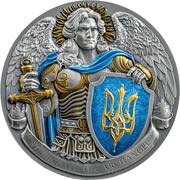 10 Dollars - Charles III St. Michael: The Patron of Kyiv, Niue, 2024 reverse image