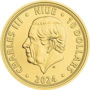 10 Dollars - Charles III Czech Lion obverse image