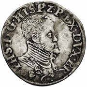 ⅕ Daalder "Philipsdaalder" - Philip II obverse image