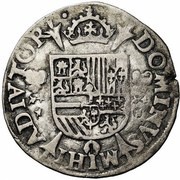 ⅕ Daalder "Philipsdaalder" - Philip II reverse image
