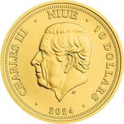 10 Dollars - Charles III Golden Eagle obverse image