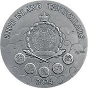10 Dollars - Charles III Shaolin Kung Fu obverse image
