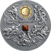 10 Dollars - Charles III Shaolin Kung Fu, Niue, 2024 reverse image