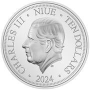10 Dollars - Charles III Iron Man obverse image