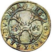 ¼ Daalder "Burgundian" - Philip II obverse image