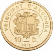 10 Diners Golden Eagle - Gold Bullion obverse image