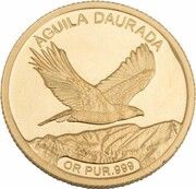 10 Diners Golden Eagle - Gold Bullion, Andorra, 2012 reverse image