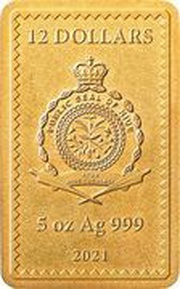 12 Dollars - Elizabeth II Order of the White Eagle obverse image