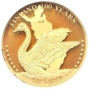 15 Dollars - Elizabeth II Finland, Niue, 2017 reverse image