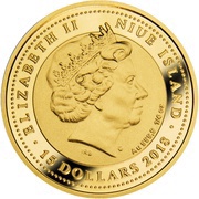15 Dollars - Elizabeth II Polish Independence obverse image